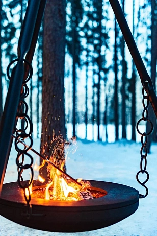 Чугунное кольцо на чашу Concretika 80