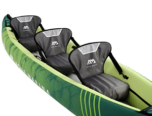 Каноэ надувное трехместное с веслами Aqua Marina Ripple-370 12'2" S22 для серфинга Каноэ надувное трехместное с веслами Aqua Marina Ripple-370 12'2" S22