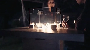 Уличный газовый стол камин Clifton Dinning Table Grey (без столешницы) для сада и загородного дома Уличный газовый стол камин Clifton Dinning Table Grey (без столешницы), уличное оборудование