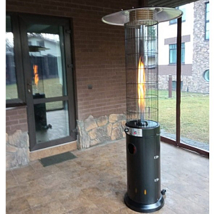 Уличный газовый обогреватель WWT 13D Pro Black, уличное оборудование