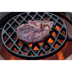 Решетка-гриль чугунная для стейков Amfora Tandoors Ø33,5 см