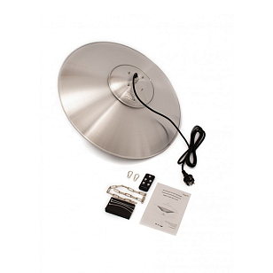 Уличный электрический обогреватель Hügett Taket Steel для сада и загородного дома Уличный электрический обогреватель Hügett Taket Steel, уличное оборудование