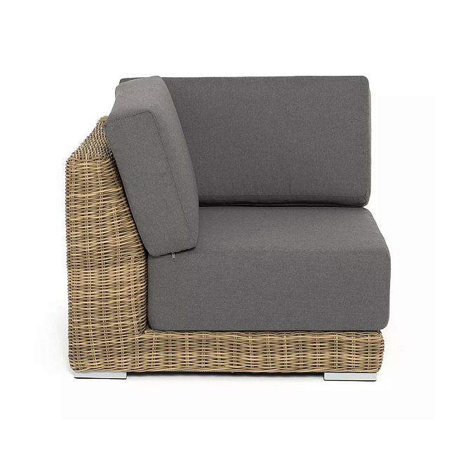 Кушетка 4SIS Капри, цвет соломенный 