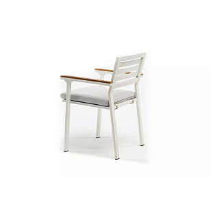 Стул Joygarden Concorde белый для дачи Стул Joygarden Concorde белый, садовая мебель