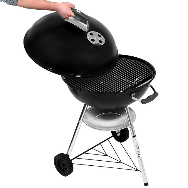 Купить Гриль угольный Weber Compact Kettle, 57 см, черный в магазине ...