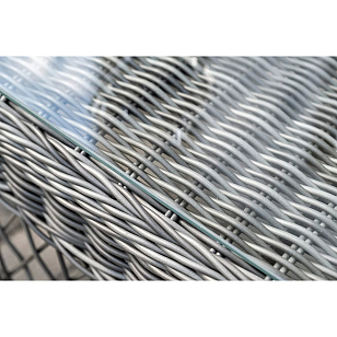 Лаунж зона 4SIS Гранд Латте, цвет графит для дачи Лаунж зона 4SIS Гранд Латте, цвет графит, садовая мебель