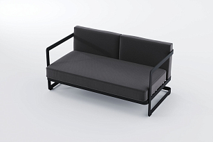 Лаунж зона Gardenini Villino Grey, садовая мебель