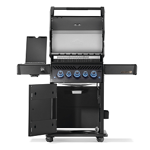 гриль газовый napoleon rogue pro-s 425 phantom черный (с ик горелкой 3/3)