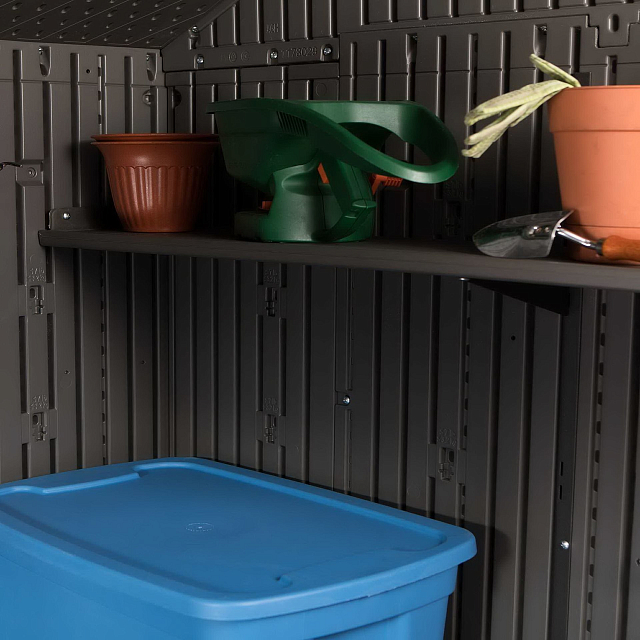 Пластиковый сарай Lifetime WoodLook 7 х 12 