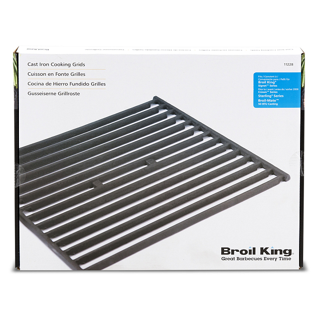 Решетка чугунная двухсторонняя Broil King для гриля Signet