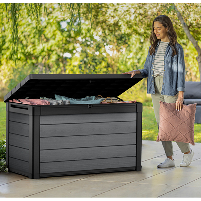 Сундук Keter Cortina box 380 л антрацит 