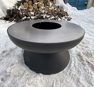 Гриль-очаг Elbrus Home Архыз Ø120 (Термостойкая эмаль) для сада