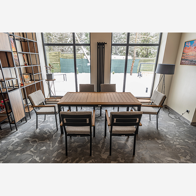 Обеденный комплект Lite Oscar со столешницей из поливуда 