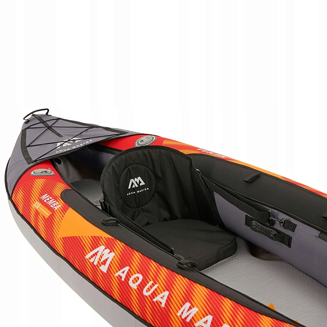 Каяк надувной одноместный с веслами Aqua Marina Memba-330 10'10" S22 для серфинга