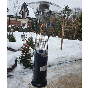 Уличный газовый обогреватель WWT 13D Pro Black, уличное оборудование