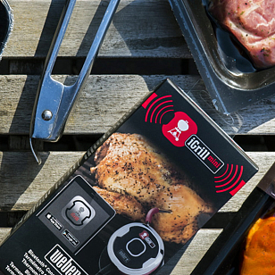Цифровой термометр Weber iGrill Mini для приготовления пищи Цифровой термометр Weber iGrill Mini для сада
