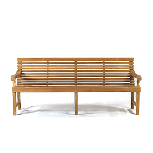 Скамейка из тика Lite Sora для дачи Скамейка из тика Lite Sora, садовая мебель