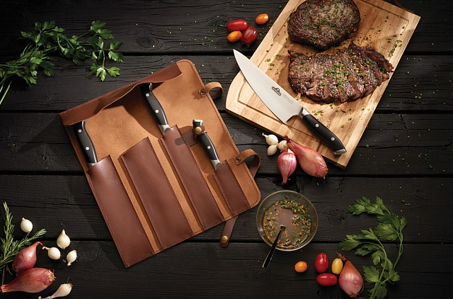 Кожаная скрутка Napoleon для ножей