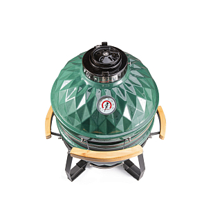 гриль керамический diamond egg s цвет: зелёный для приготовления пищи гриль керамический diamond egg s цвет: зелёный для дачи