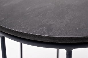 Журнальный стол 4SIS Эквадор, каркас серый муар, столешница "серый гранит", садовая мебель