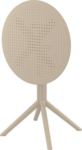 Стол Siesta Contract Sky Ø60 Цвет: бежевый, садовая мебель