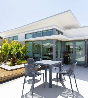 Стул Siesta Contract Air Цвет: темно-серый, садовая мебель