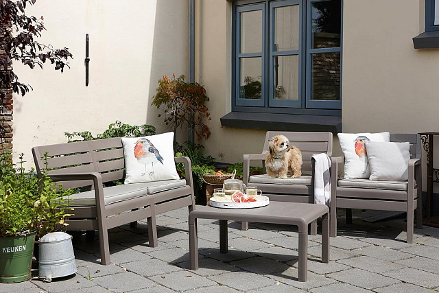 Лаунж зона Keter Delano set графит 