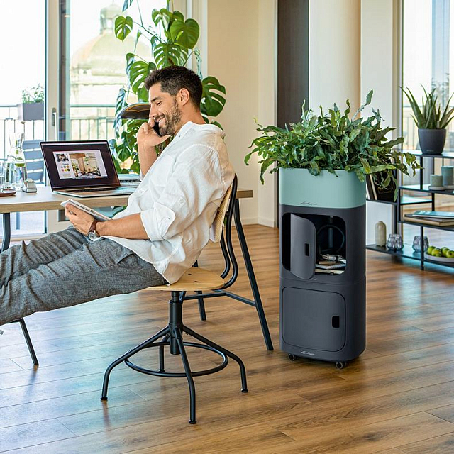 Система хранения Lechuza Pila Color 40 Цвет: светло-серый 