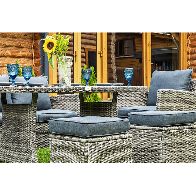 Комплект садовой мебели Lite Zoya серый 