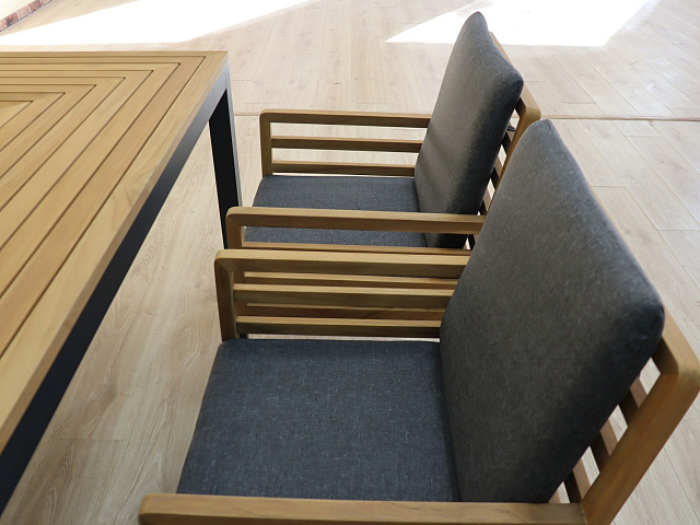 Стул Ideal Patio Egmont Цвет: карбон, чёрный 