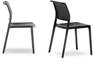 Стул Pedrali Ara Цвет: черный для дачи Стул Pedrali Ara Цвет: черный, садовая мебель