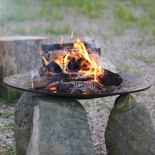 Чугунная чаша для огня Concretika A 100 PLATO без основания, уличное оборудование