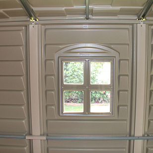 Пластиковый сарай Duramax StoreAll для сада и загородного дома Пластиковый сарай Duramax StoreAll, уличное оборудование