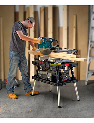 Верстак Keter Folding Work Table, садовая мебель