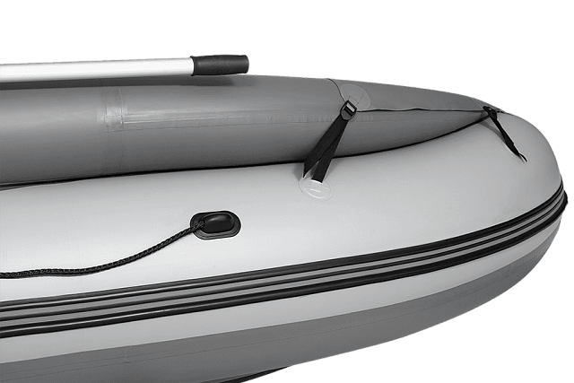 Лодка ПВХ Фрегат 370 Air F (НДНД) серая