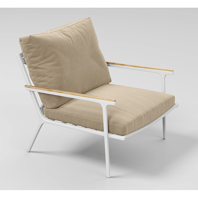 Лаунж зона Gardenini Calma Белый / Бежевый 