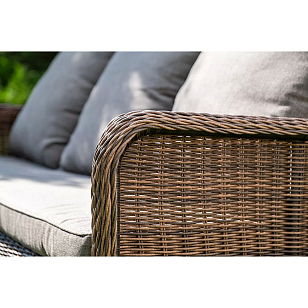 Лаунж зона 4SIS Гляссе, цвет коричневый, садовая мебель