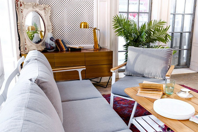 Диван Joygarden Concorde трехместный белый 