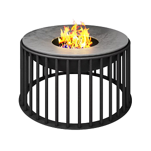 Гриль-очаг Elbrus Home Домбай Ø120 (Термостойкая эмаль) для сада