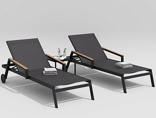 Столик для шезлонга Gardenini Calma, садовая мебель