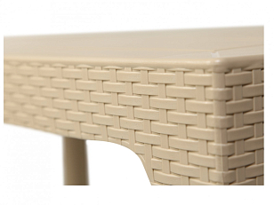 Стол Delta Arizona 150 Цвет: кремовый, садовая мебель