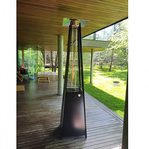 Уличный газовый обогреватель WWT 13I Total Black, уличное оборудование