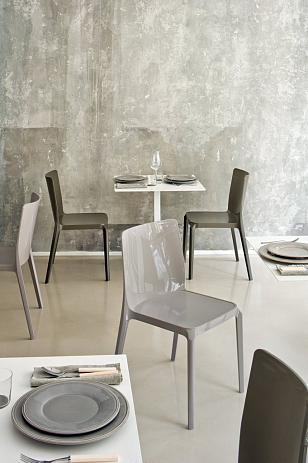 Стул Pedrali Blitz Цвет: песочный для дачи Стул Pedrali Blitz Цвет: песочный, садовая мебель