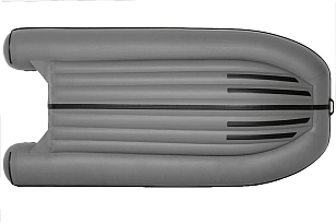 Лодка ПВХ Фрегат 370 Air (НДНД) серая для отдыха за городом Лодка ПВХ Фрегат 370 Air (НДНД) серая для хобби и пикника