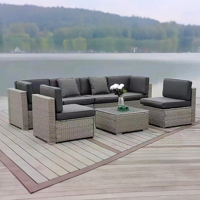 Комплект мебели из искусственного ротанга Lite Mia Grey 