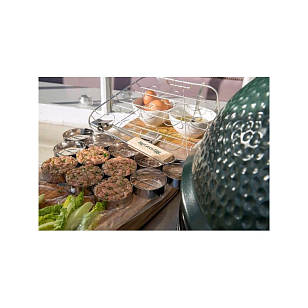 Решетка Big Green Egg для мини-бургеров для приготовления пищи Решетка Big Green Egg для мини-бургеров для сада