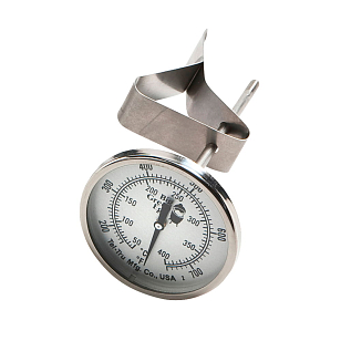 Термометр ШТАТНЫЙ Big Green Egg, круглый, шкала +50/+400С (XXL)