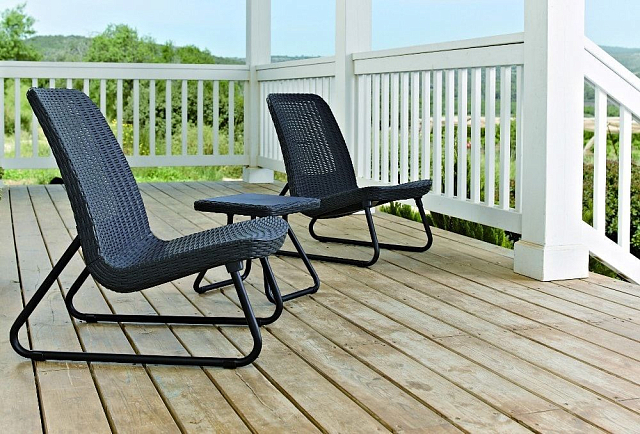 Комплект Keter Rio Patio set графит 