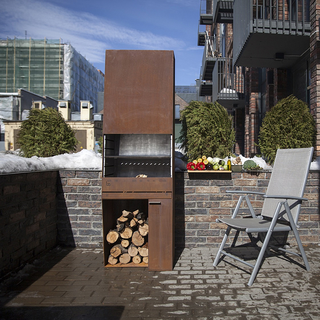 Дровяной гриль NOX BBQ 01