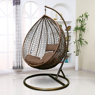 Подвесное кресло Cocoon Chair 300 Brown, садовая мебель